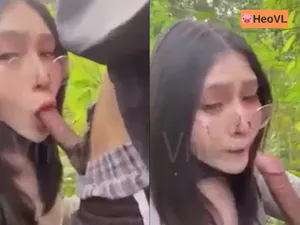 đi dã ngoại tiện quan hệ người yêu ở trong rừng