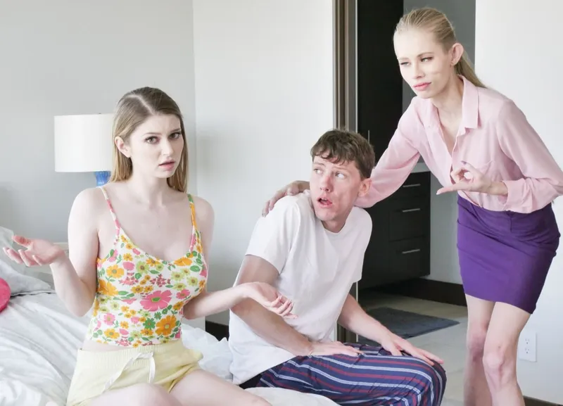 Mẹ kế bắt con gái riêng của gã chồng quan hệ với cậu con trai